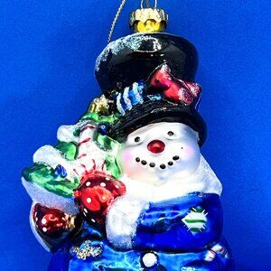 Vintage Lumiere Frosty the Snowman Ornament